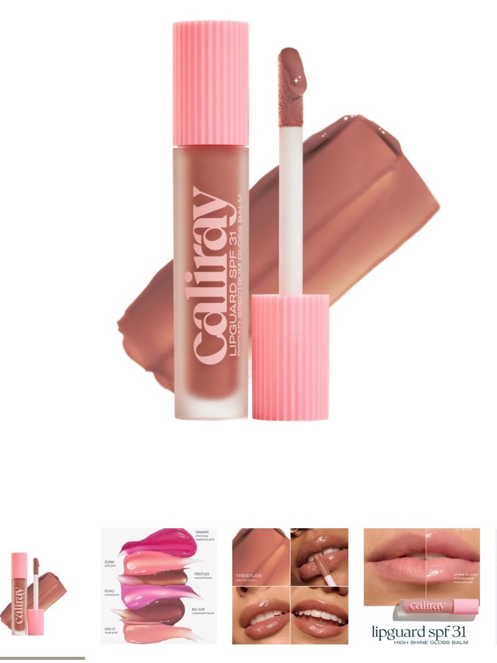 Caliray Lipguard SPF 31 High Shine Gloss Balm
